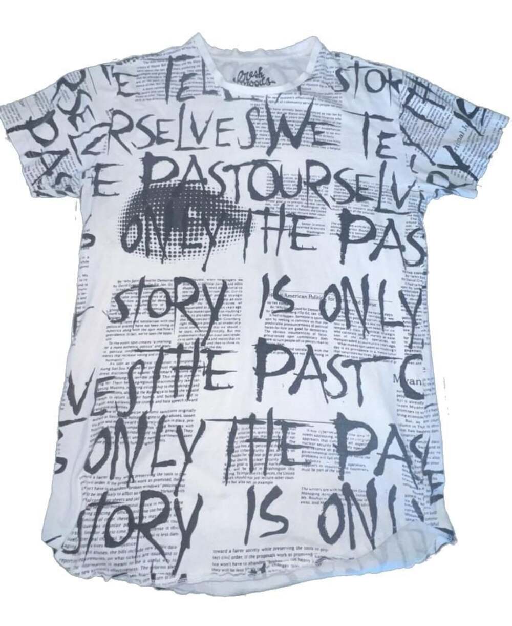 Fresh Goods Newspaper Graphic Print T-Shirt